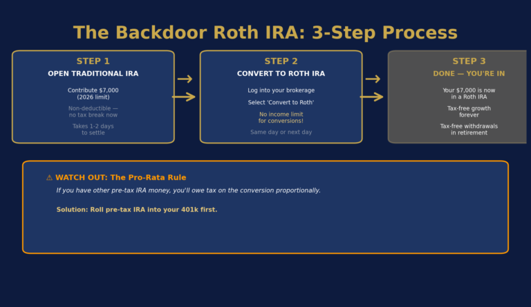 The Backdoor Roth IRA: How High Earners Get Into the Best Retirement Account in America